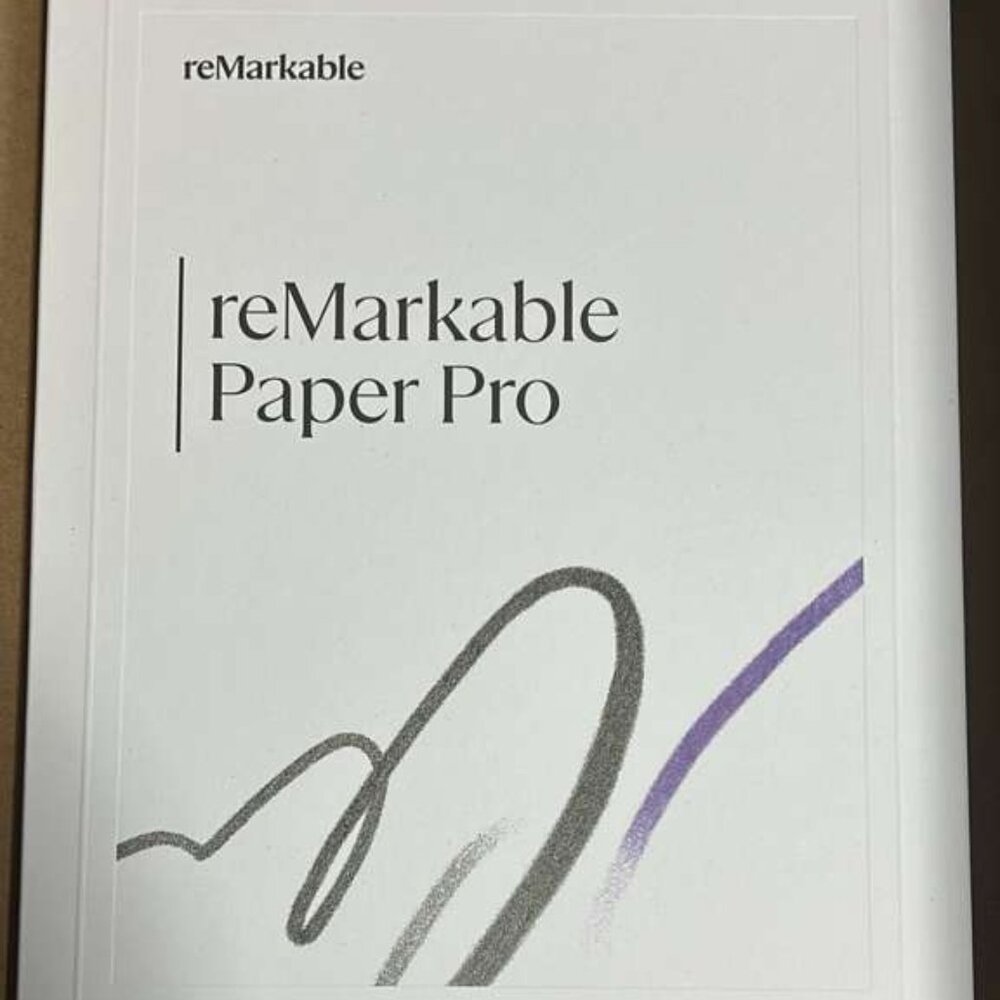 * SOLD NOT AVAILABLE) Remarkable Paper Pro – Includes 11.8" Marker w/folio